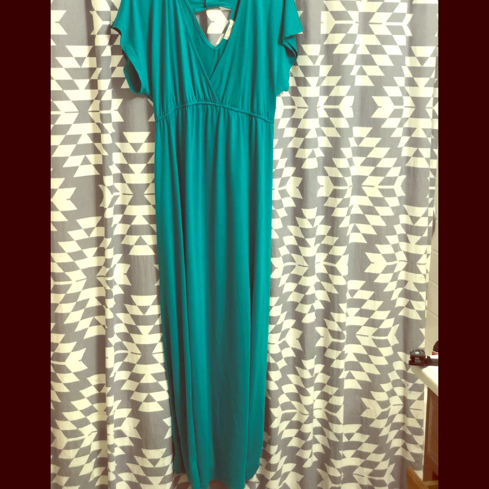 Teal Maxi Dress